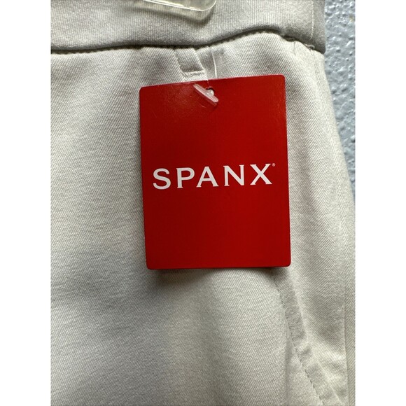 New Spanx Women Pants Size Medium Classic White Kick Flare Pull On High Waisted - Picture 5 of 16